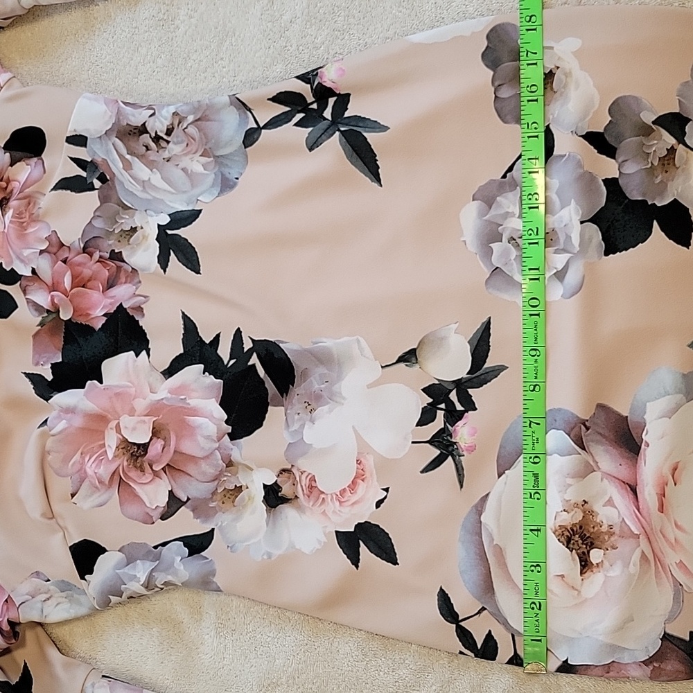 Calvin Klein Bell Sleeve Floral Sheath Dress - Picture 8 of 14